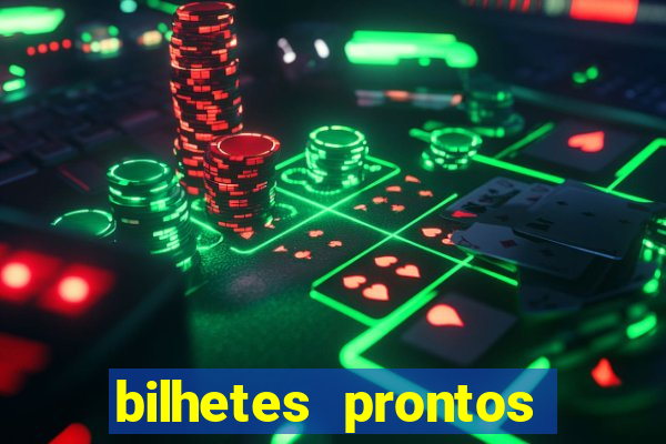 bilhetes prontos apostas esportivas